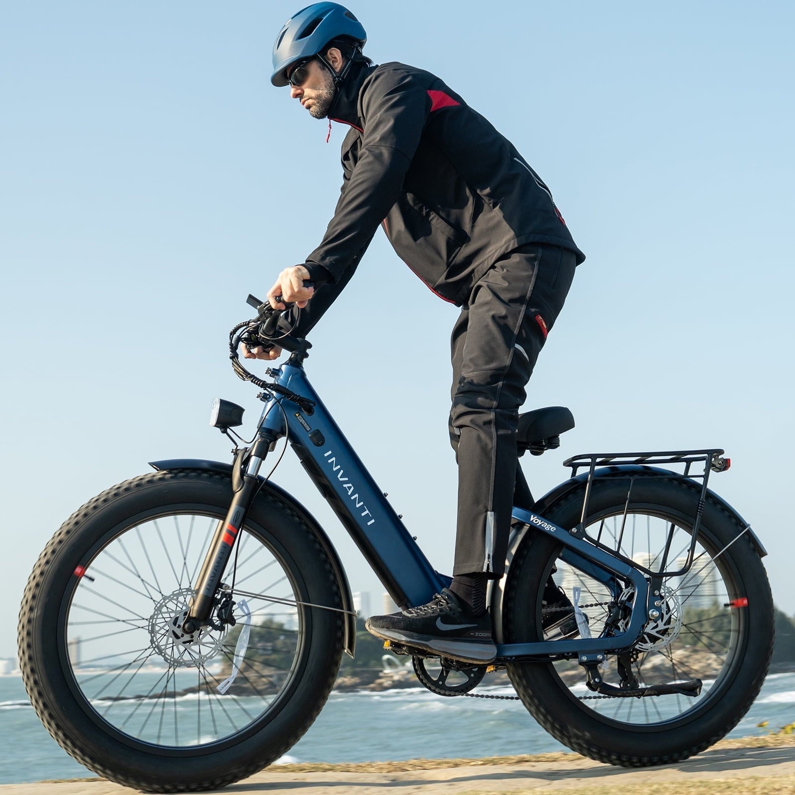 5TH WHEEL W29B 26 x 4 Fat Tire Electric Bike, 750W Motor Adult Ebike with 48V 15Ah Removable Battery, Electric Mountain Bicycle with 7 Speed, UL2849