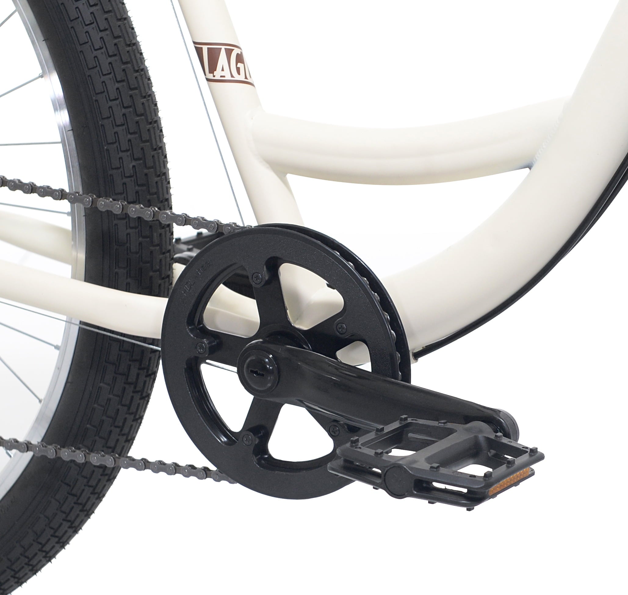 Concord 27.5 Laguna Comfort Bicycle, 27.5 Wheels, Fits Adult Riders 5'4-6'2, Unisex, Cream