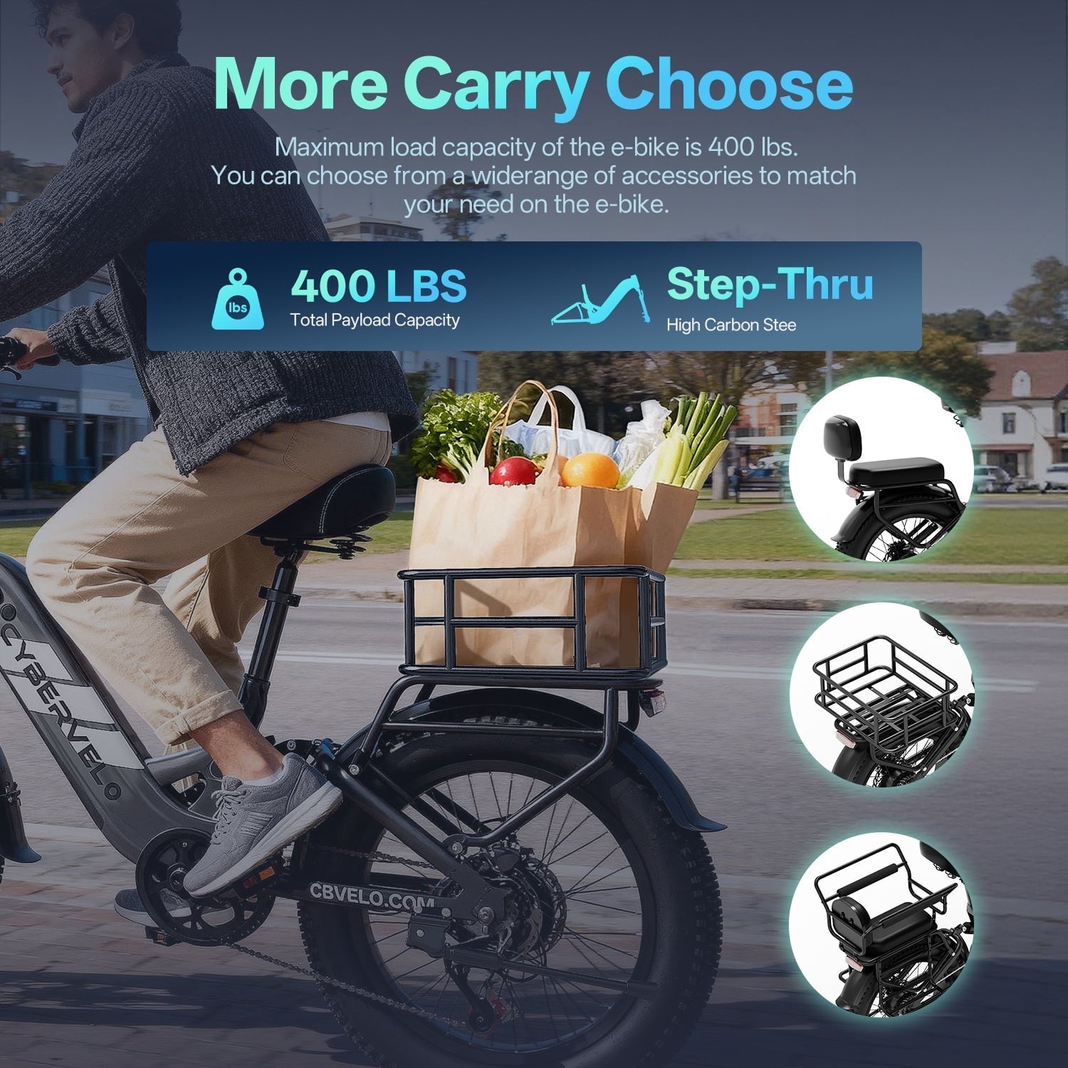 1000W Folding Electric Bike,48V 20AH Removable Battery EBike,30+MPH,80 Miles Max Range Electric Bike for Adults, 20 Fat Tire Foldable ebike, Adult Electric Bikes for Commute All Terrain