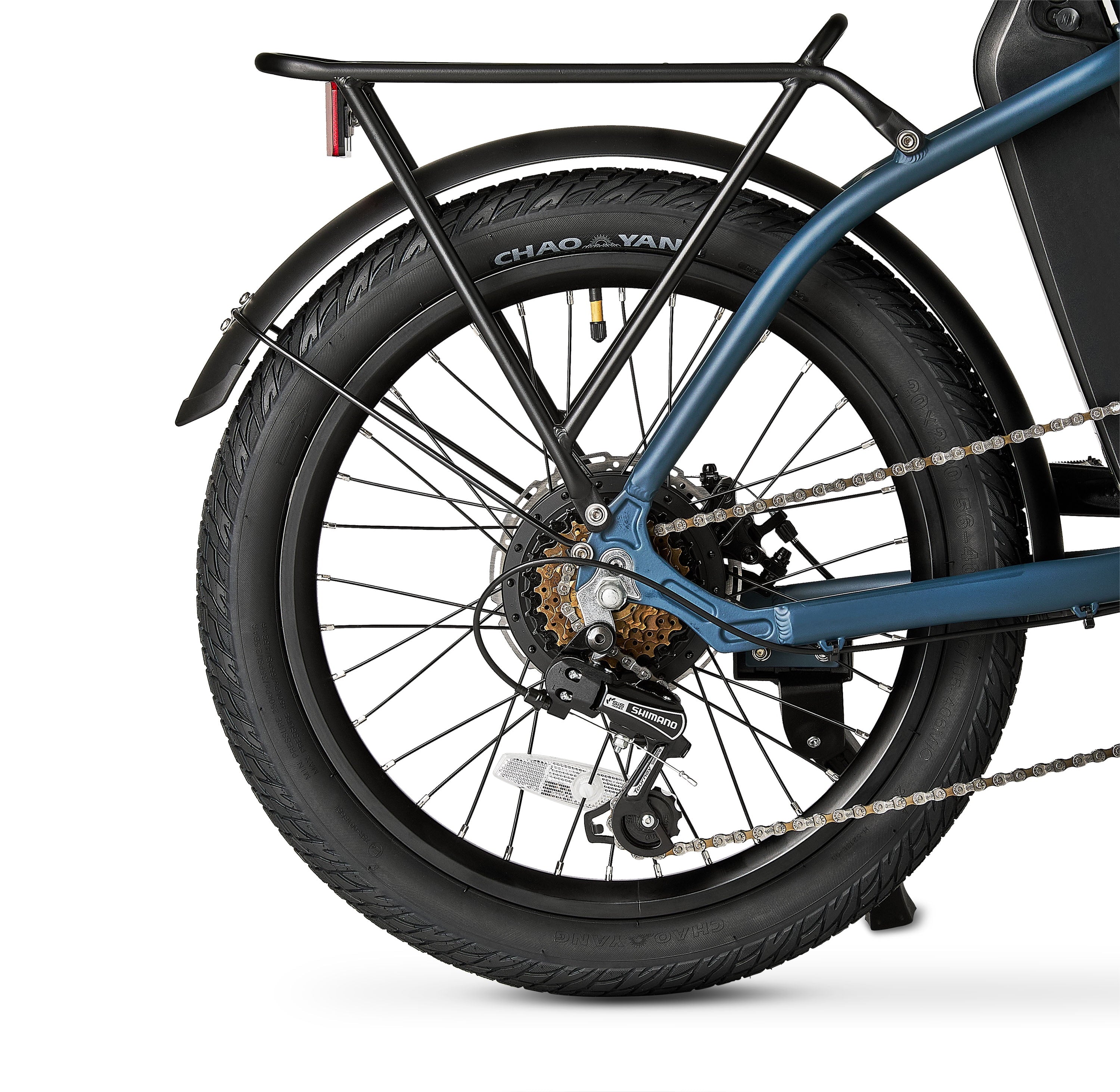 Concord 20 Urbanfold Electric Folding Bike, 36V, Class 2, Blue, Fits Riders 4'11 - 6'2, Adult, Unisex