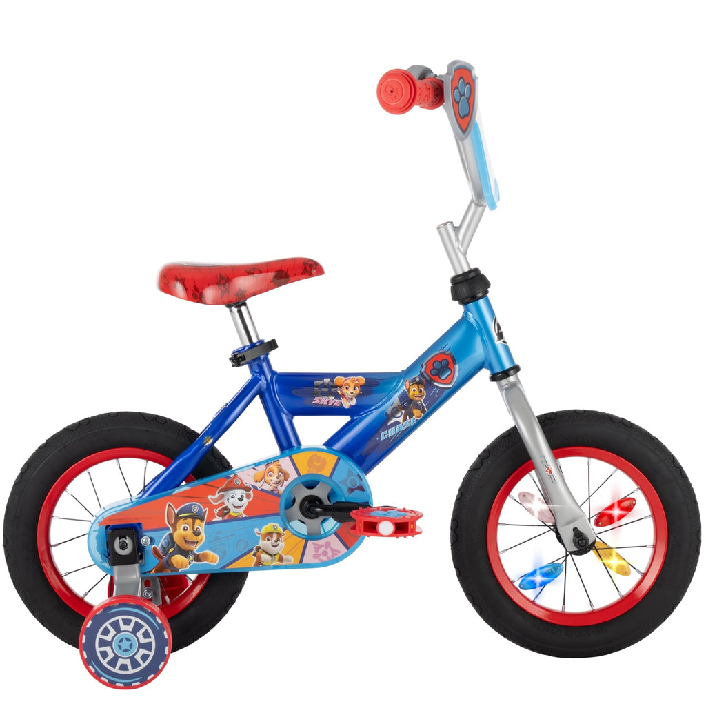 Huffy 12 Paw Patrol Kids' Bike, Fits Riders 37 - 42, Blue, Youth, Boy's