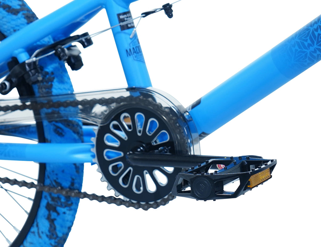 20 Kent Maddgear Child Bicycle, 20 Wheels, Kids Ages 7-13 Years, Blue