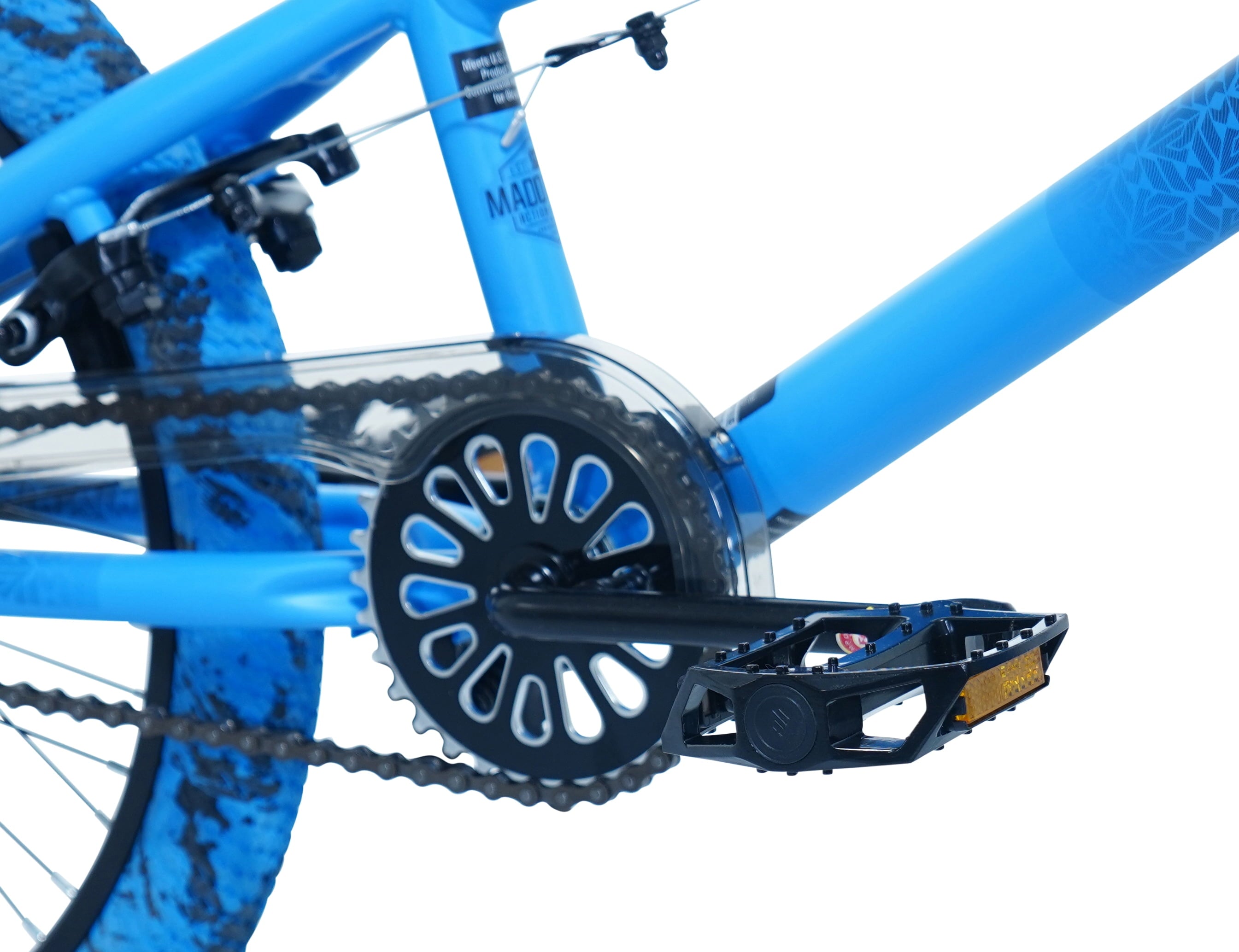 20 Kent Maddgear Child Bicycle, 20 Wheels, Kids Ages 7-13 Years, Blue