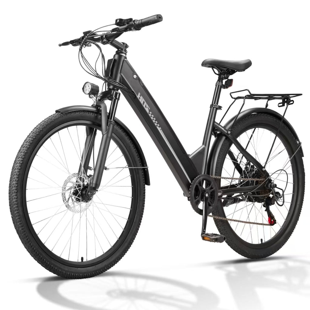 ZNH 26Low Step Commuter Electric Bike for Adults|750W Powerful Motor Adult Electric Bicycles Max 20mph|48V 13Ah Removable Battery Women City Ebike|UL2849|Black