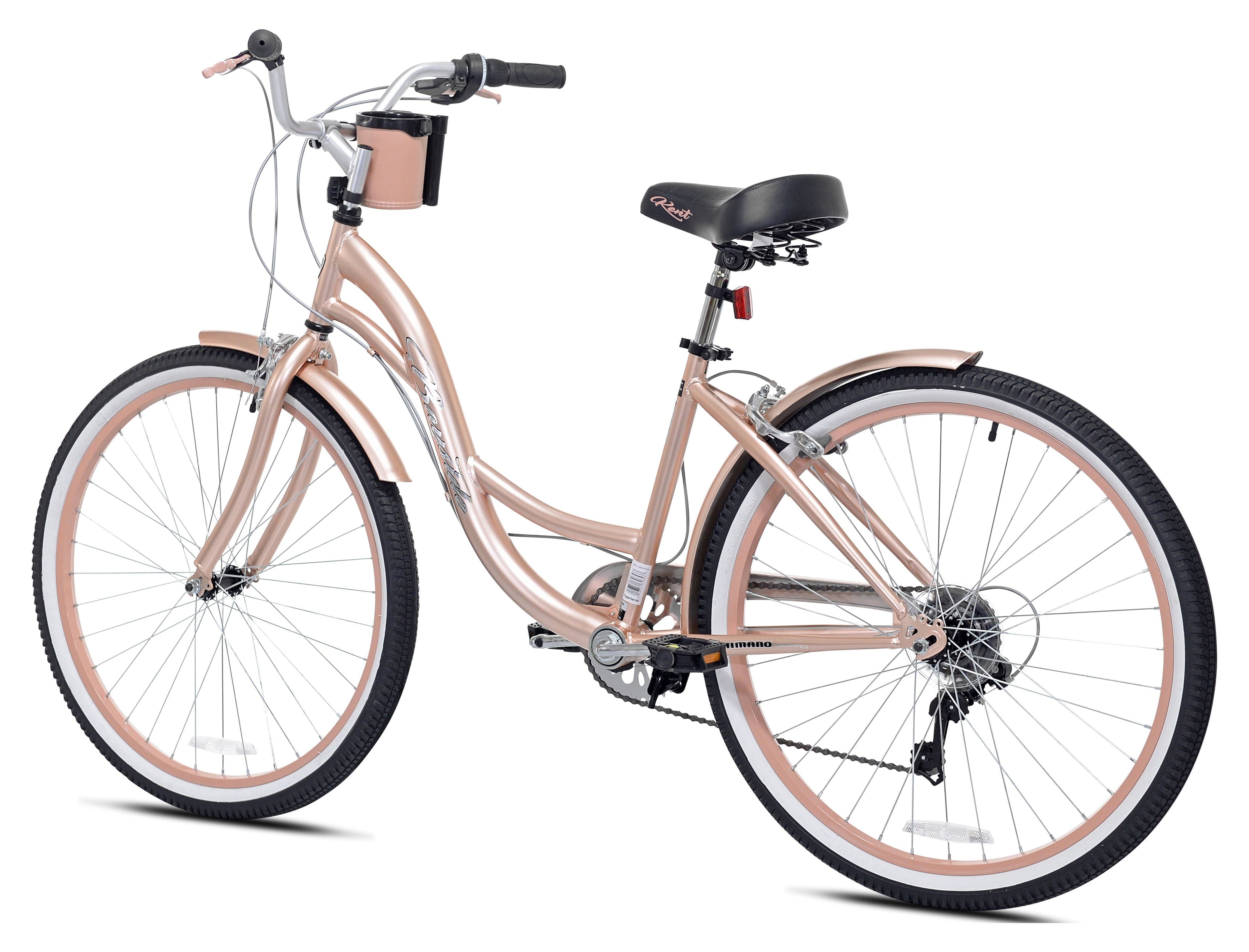 26 Kent Bayside Cruiser Bicycle, Fits Rider: 5'2-5'10, Rose Gold, Adult, Unisex