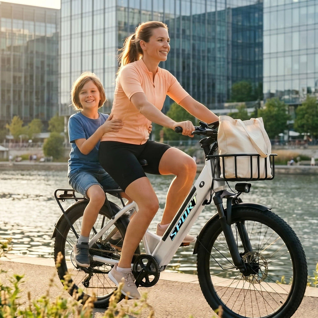 F26-1500W Off-Road Electric Bike, 26 Tire 55 Miles Electric Bike ,48V 10.5 Internal Battery (Removable), Top Speed 30MPH, Electric Mountain Bike Beach Bike, Professional 7 Speed UL2849