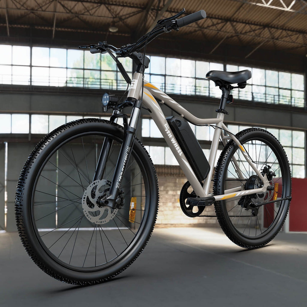5TH WHEEL WLB17 26 Electric Bike for Adult, 500W Peak Electric Bike with 36V 10.4Ah Removable Battery, Electric Bicycle with 7 Speed, UL2849