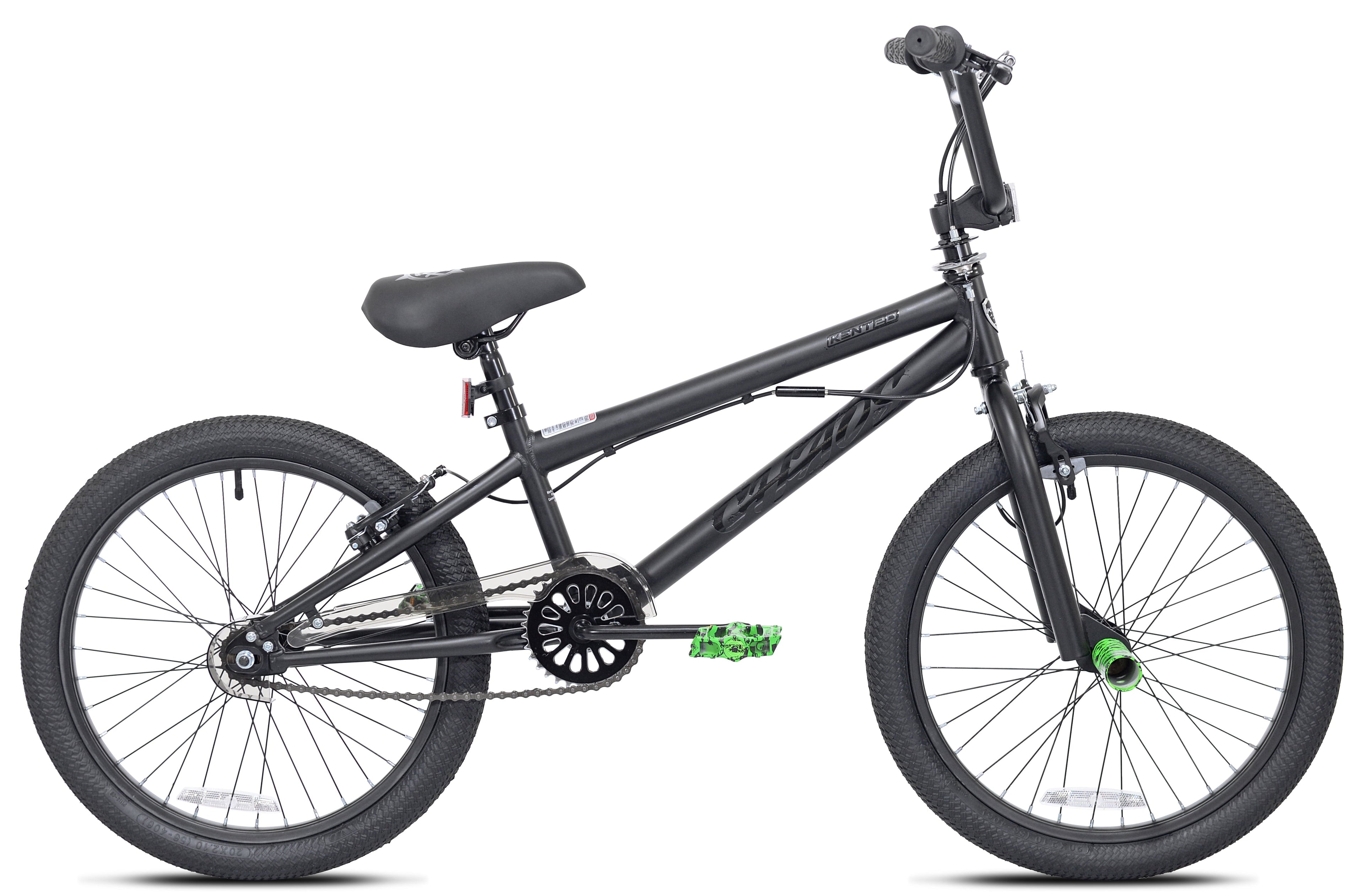 20 Kent Chaos BMX Bicycle, Fits Rider 4'2 - 5', 0, Hydro Dip Matte Black, Child, Unisex