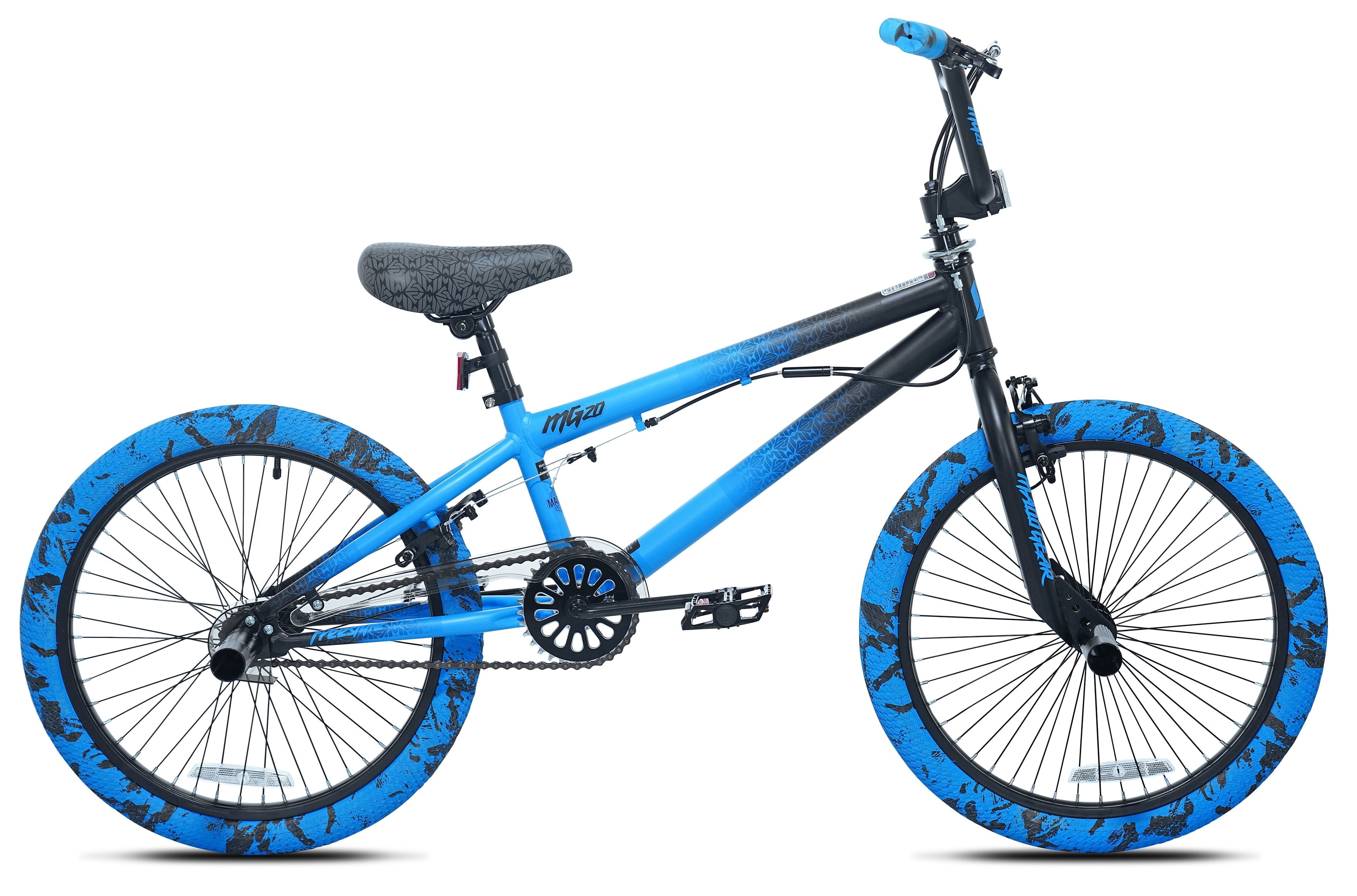 20 Kent Maddgear Child Bicycle, 20 Wheels, Kids Ages 7-13 Years, Blue