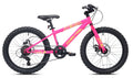 20 Ozark Trail Mountain Bike, 7 Speed, Fits Rider 3'11-4'4, Pink, Child/Tween/Teen, Unisex