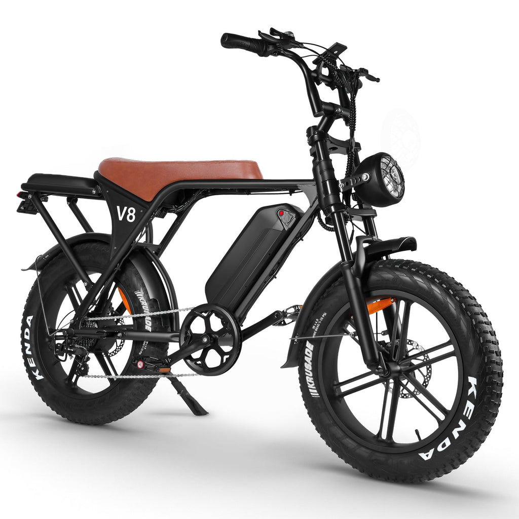VTOKW Electric Bike for Adults, 500W Electric Bicycles with 36V 10.4Ah Battery, 16 Fat Tire Ebike, 20MPH E-Bike, E Bike for Adults UL2849