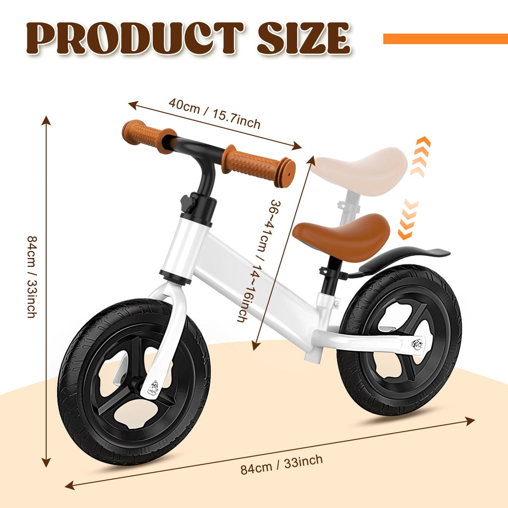 12 inch Kids Bike with Training Wheels, Children Bike with Adjustable Handlebar, Kids Bicycle for Boys Girls Toddlers Age 3-5, 2-in-1 Red Toddler Bike