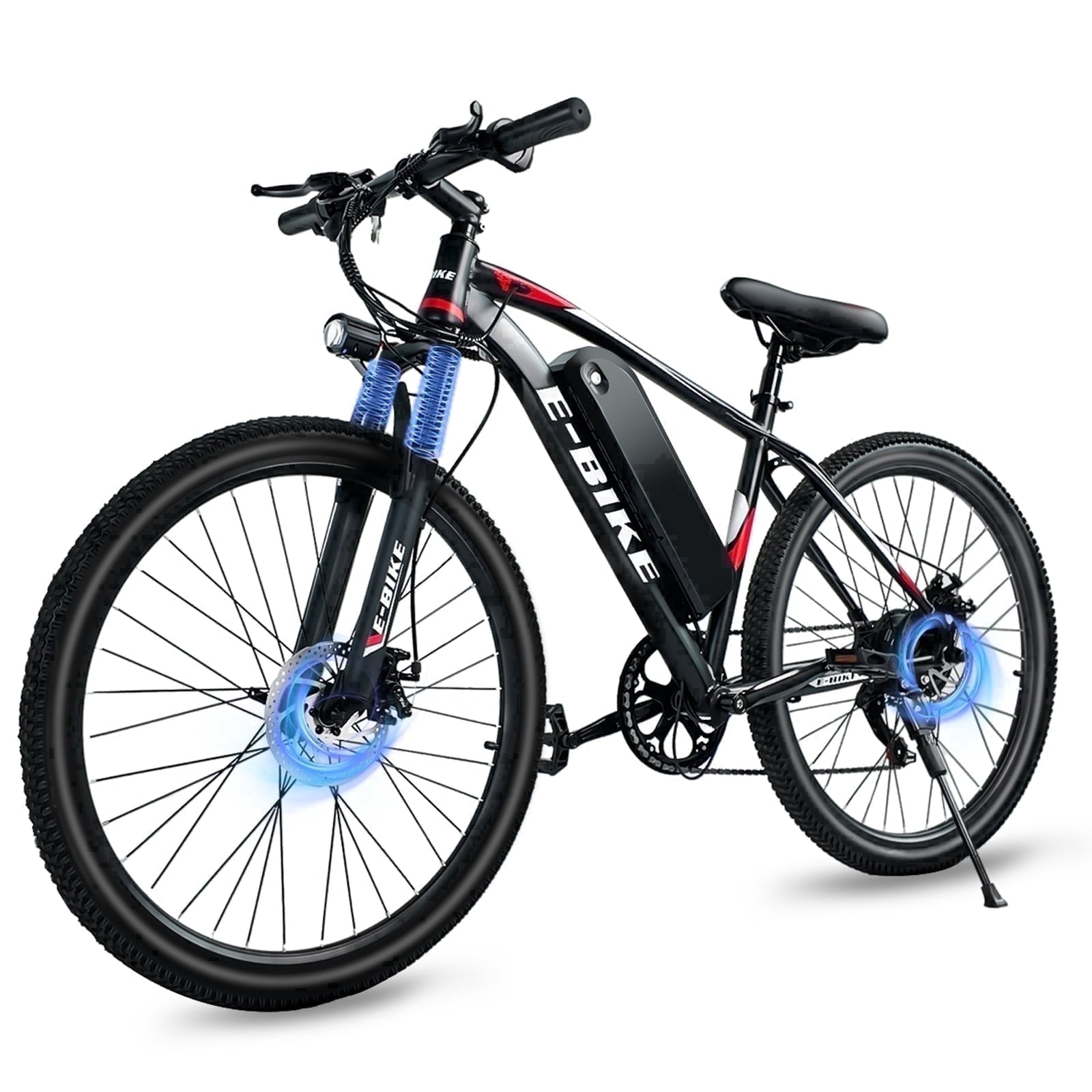 Setohet 26 Electric Bike for Adults, ebike 1200W Peak Power Motor, 45Miles 20MPH 432Wh Battery,7-Speed, UL 2849