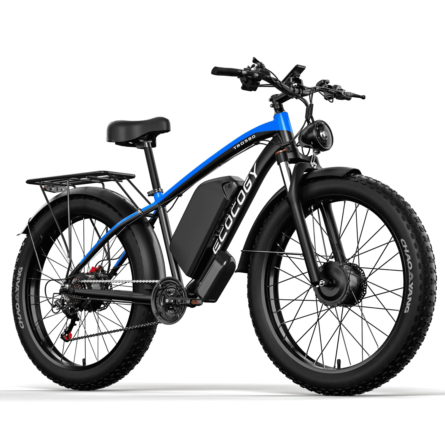 26 Fat Tire Electric Bike 6000W 52V 32Ah Electric Biycles 7Speed Hydraulic Brake