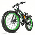 EOEOTWO 26 Fat Tire Electric Bike for Adults, 1500W Peak Motor, 48V 20Ah Battery Mountain Bike, 30 MPH Top Speed, Front Suspension & Dual Disc Brakes, 330 lbs Max Load All-Terrain E-Bike UL 2849