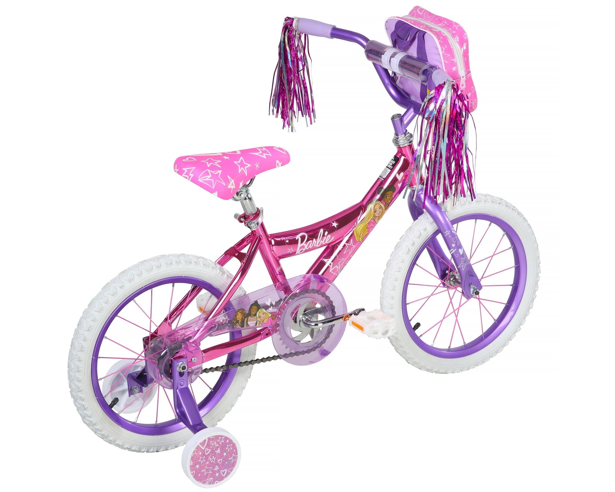 Dynacraft Barbie Girls 16 BMX Bike, For Ages 5-7 Years, Pink