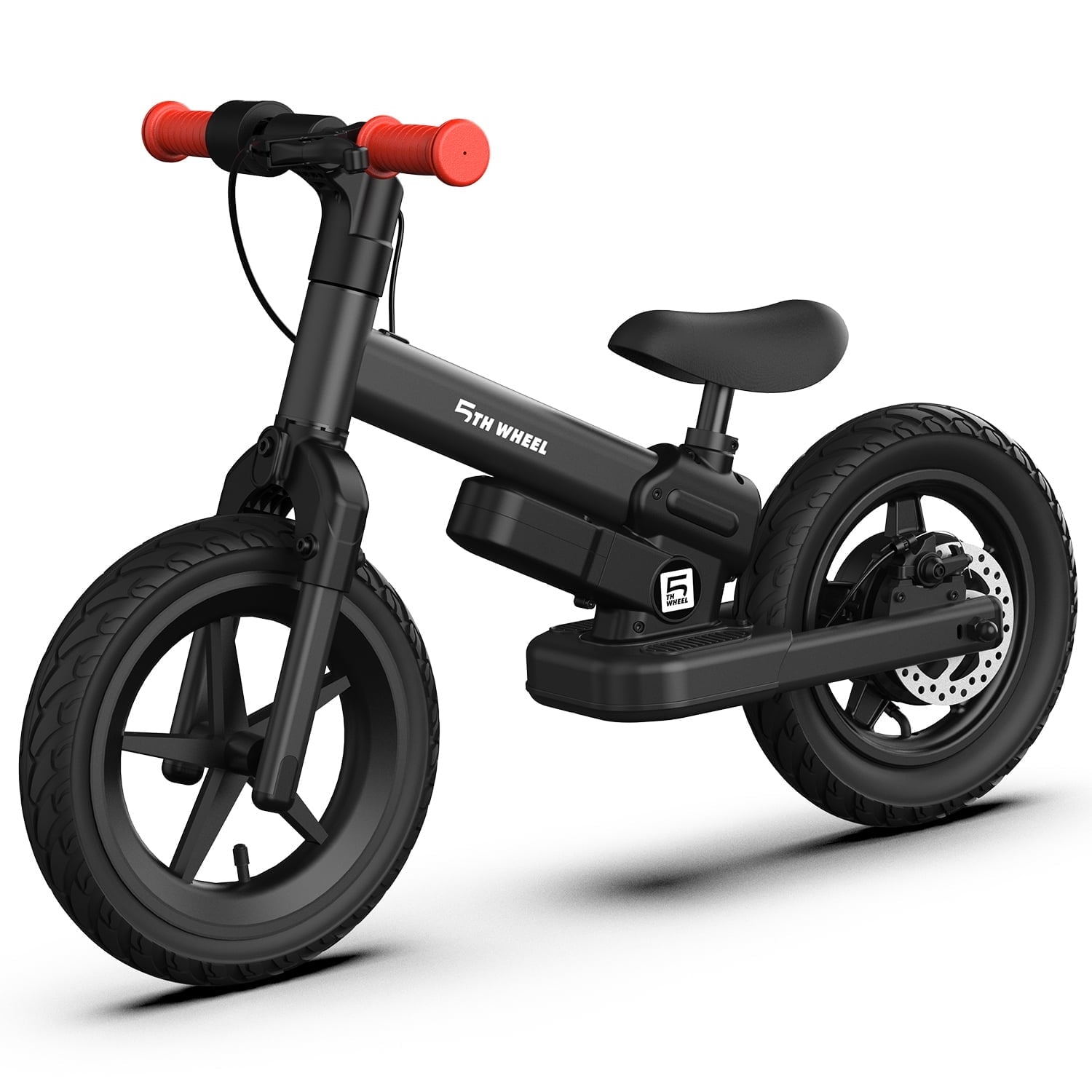 5TH WHEEL KB09 Electric Bike for Kids, 150W Electric Balance Bike Ages 3-8 Years Old, 12 Pneumatic Tire with Dual Brake, 3 Speed Modes Kid Electric Motorcycle