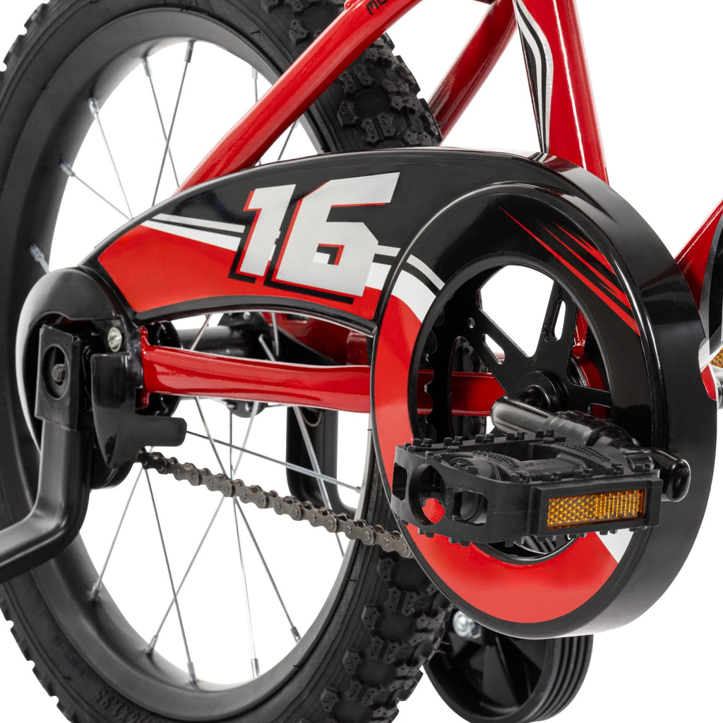 Huffy 16 Rock It Kids' Bike, Fits Riders 42 - 48, Red, Youth, Boys