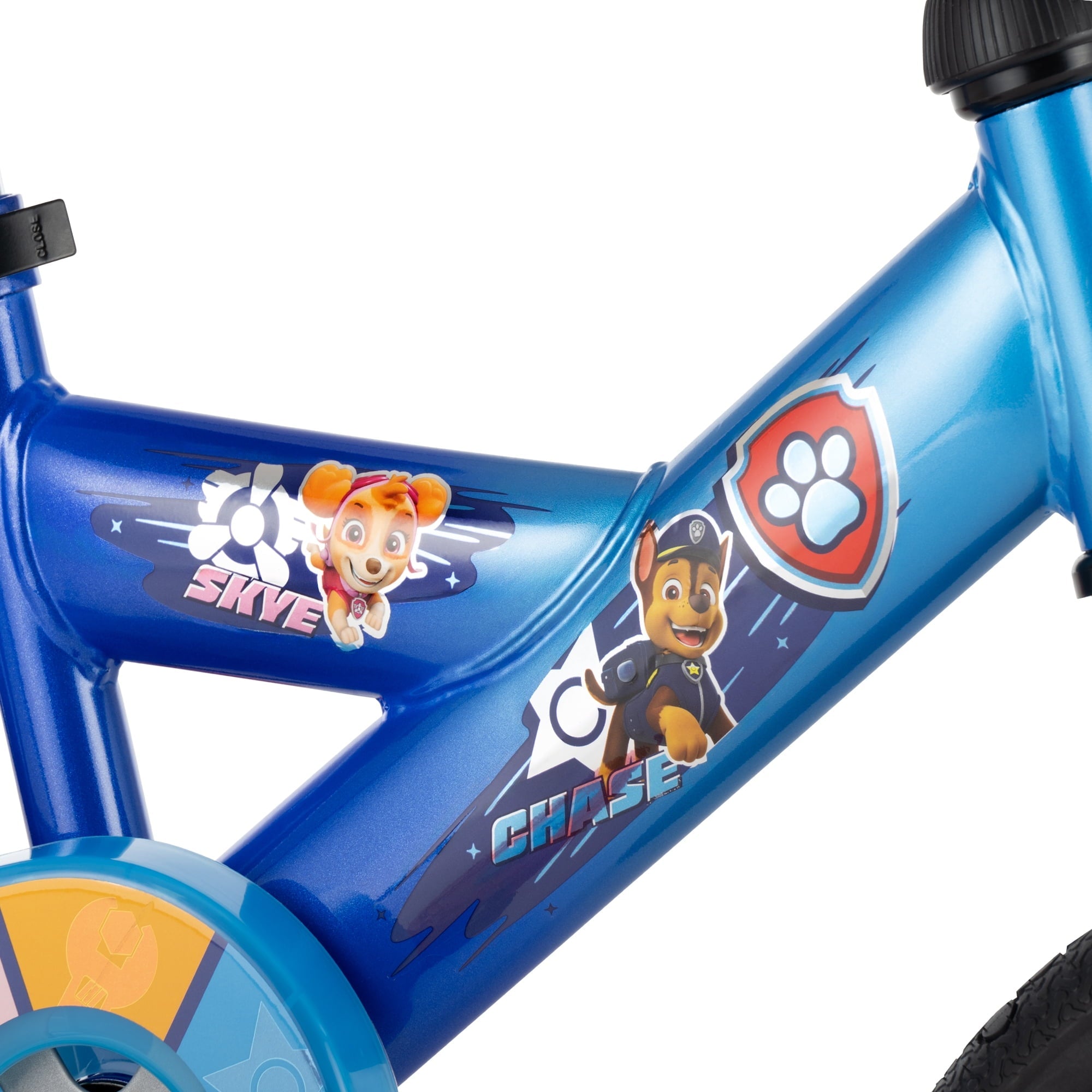 Huffy 12 Paw Patrol Kids' Bike, Fits Riders 37 - 42, Blue, Youth, Boy's