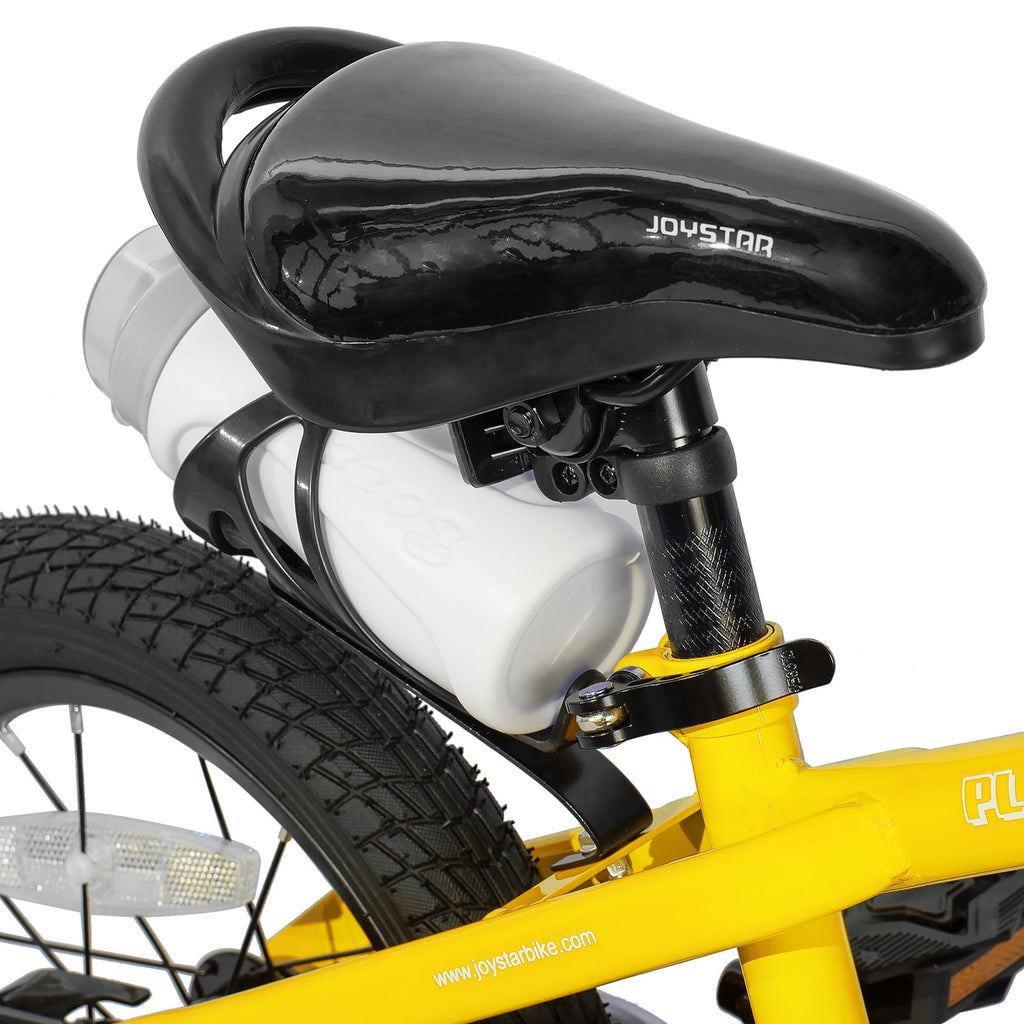 JOYSTAR Pluto Kids Bike with Training Wheels for 12 inch Bike, Gray