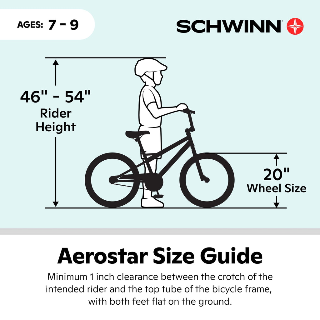 Schwinn Aerostar 20-in. Children's Bike, Ages 7-13 Years, Orange