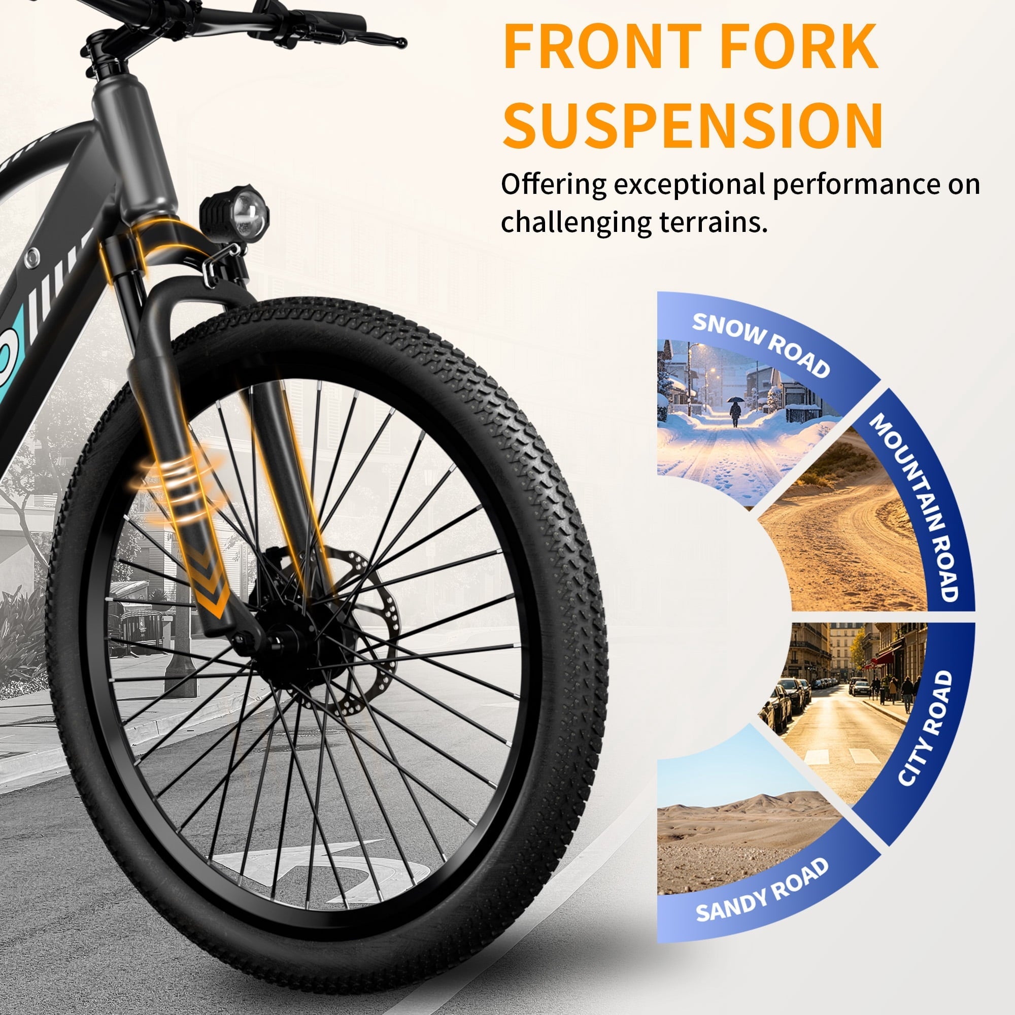 24 Inch Electric Bike, E-Bike for Adults with 48V 13AH Removable Battery, Step Through Ebike for Women Men,City Electric Bicycle UL2849