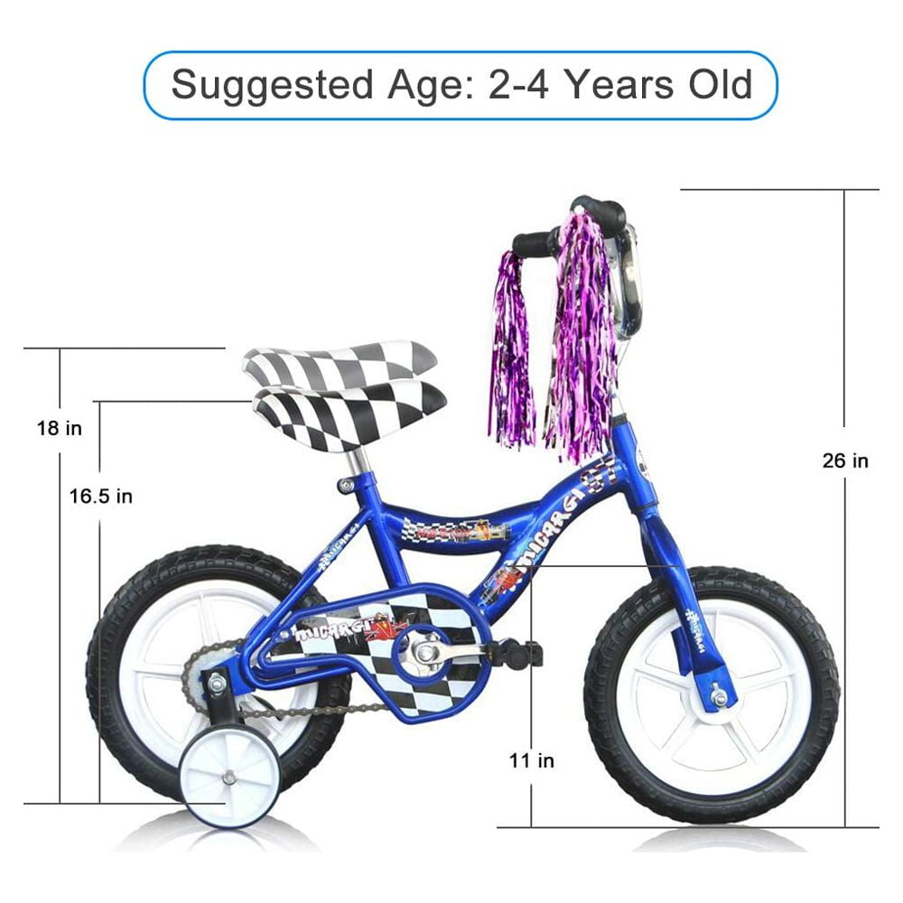 PlayWorld Kid's Beginner Bicycle with Foam Tire, Pink