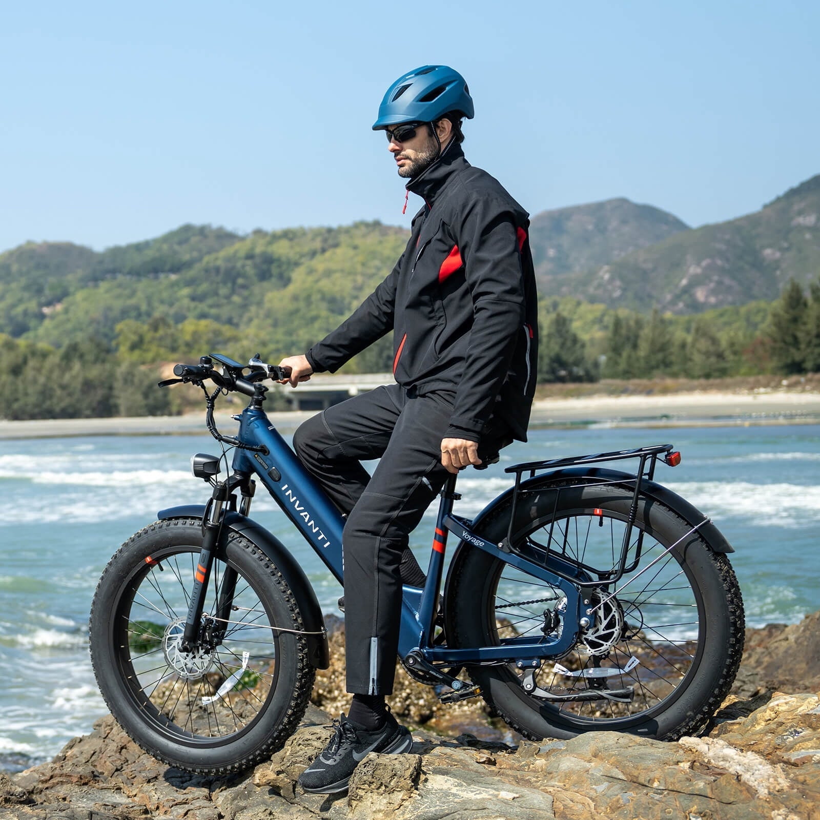 5TH WHEEL W29B 26 x 4 Fat Tire Electric Bike, 750W Motor Adult Ebike with 48V 15Ah Removable Battery, Electric Mountain Bicycle with 7 Speed, UL2849