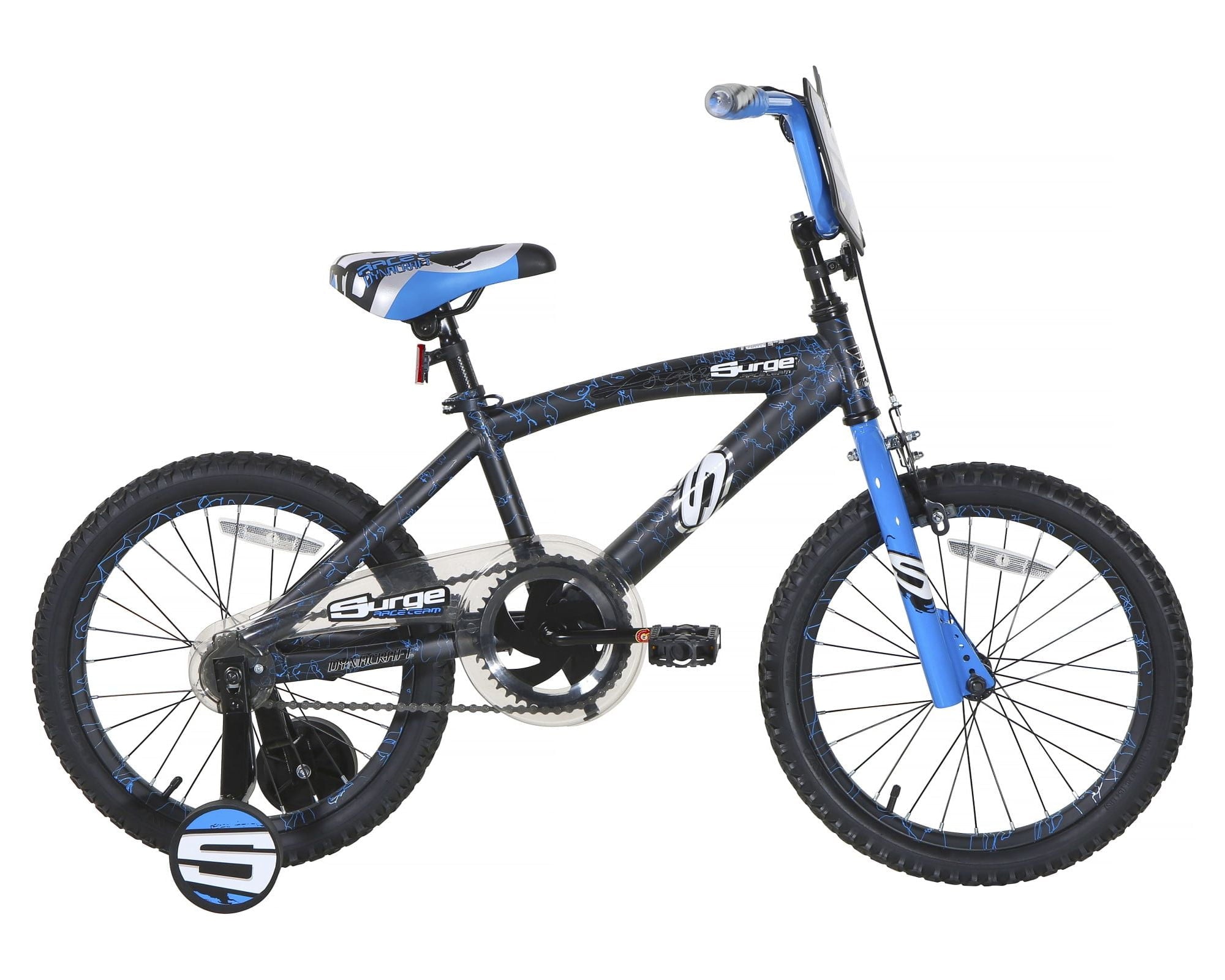 Dynacraft Surge Boys 18 BMX Bike, For Kids Age 6-9 Years, Green