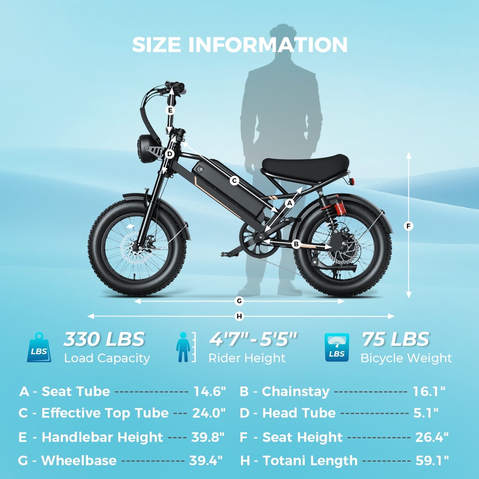 YareYi Electric Bike for Adults Teens, 2000W Peak E-Mountain Bicycle, 28MPH Fat Tire Ebike, 48V 600Wh Removable Battery Dual Suspension UL2849, 16 inch