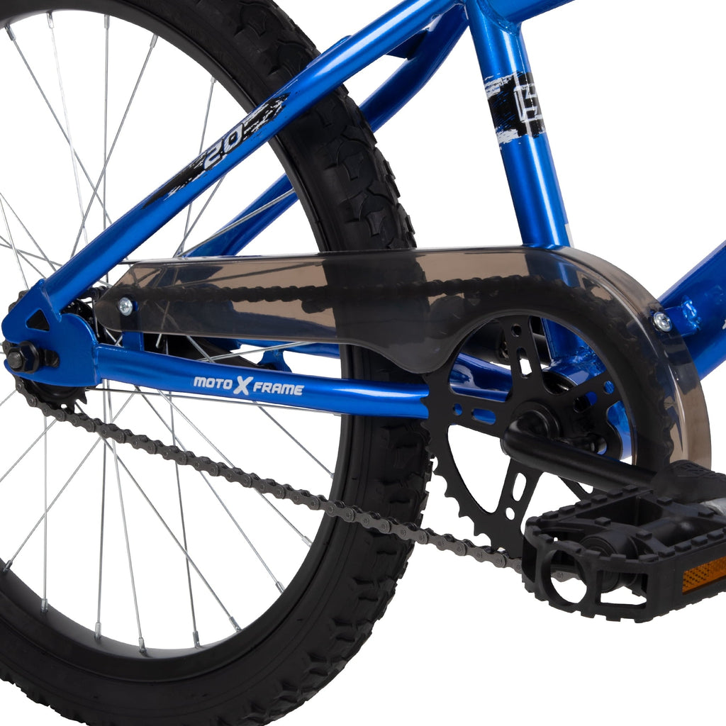 Huffy 20 Rock It Kids' Bike, Fits Riders 44-56, Blue, Youth, Boys