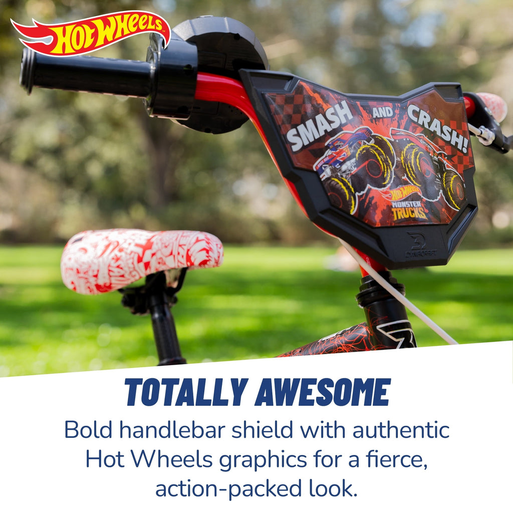 Dynacraft Hot Wheels 18-inch Boys BMX Bike For Age 6-9 Years