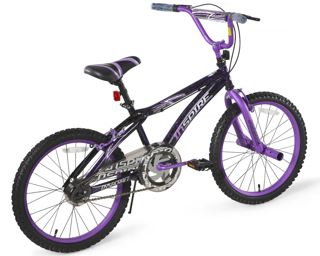 Dynacraft Inspire Girls 20 BMX Bike for Kids Ages 7-14