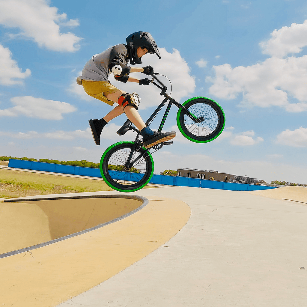 cubsala 18 in Freestyle BMX Kids Bike for Age 5-8 Years Old Boys Girls,Blue