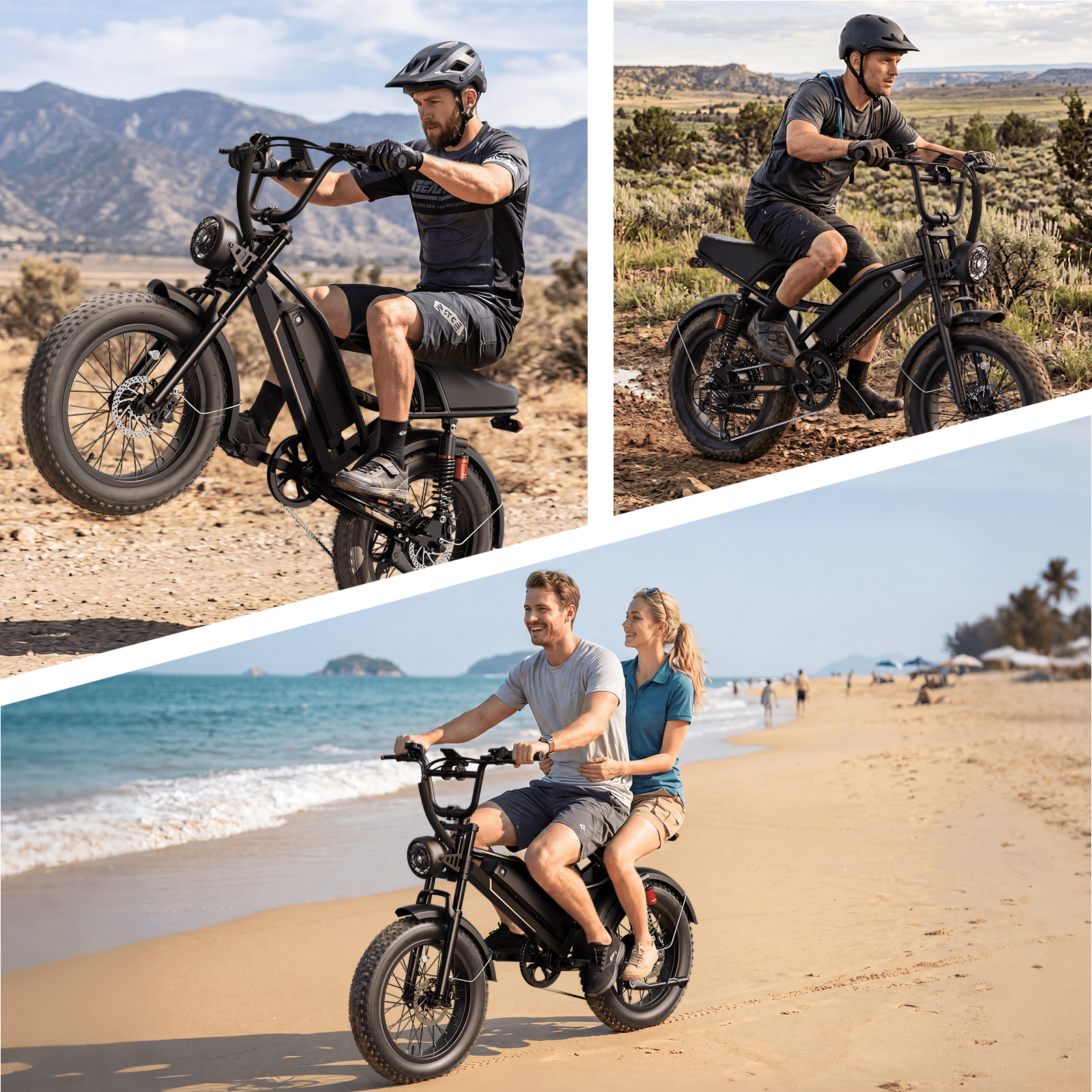 YareYi Electric Bike for Adults 20, 32MPH Fat Tire E-Bike, 3000W Peak Mountain Bicycle, 48V 960Wh Removable Battery UL2849