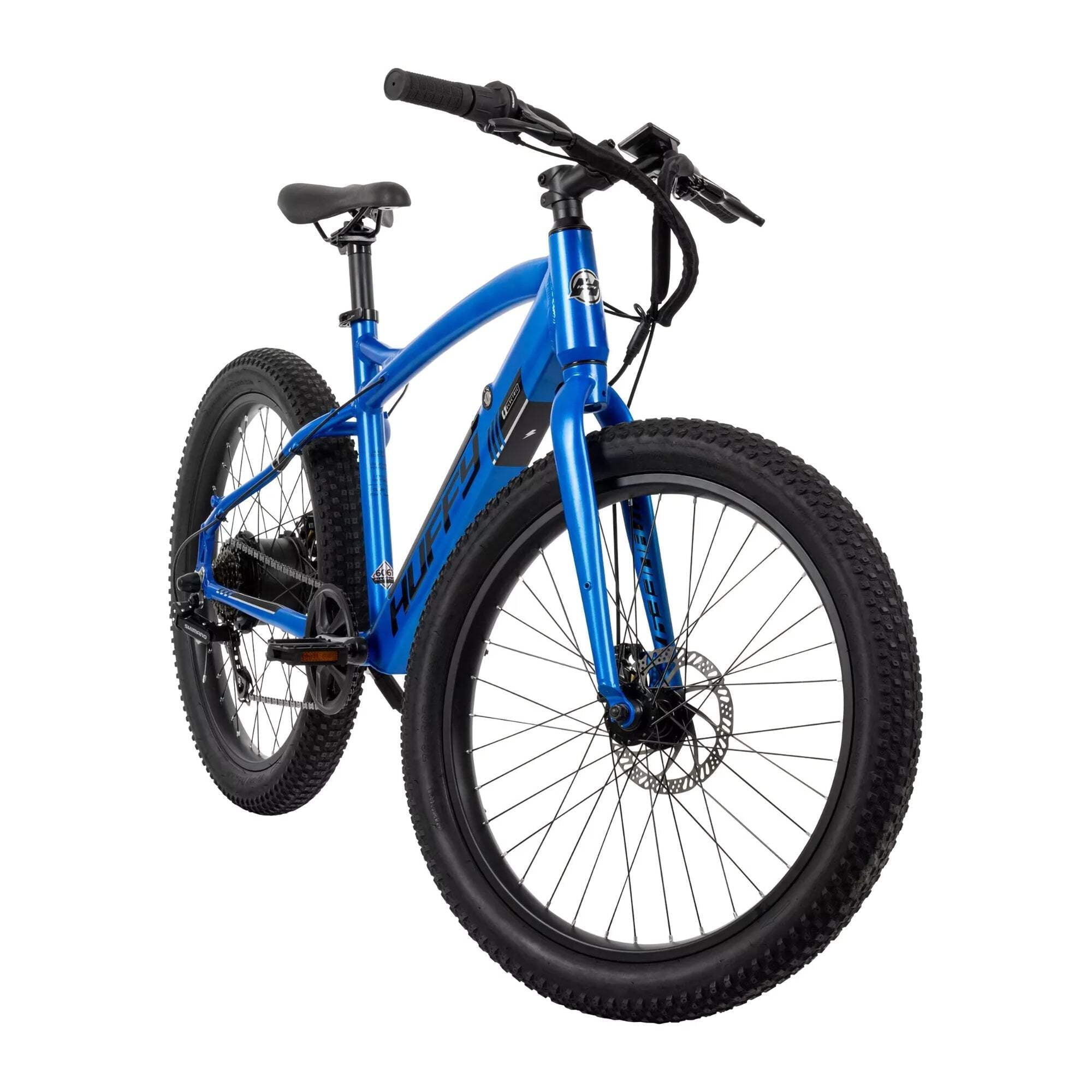 Huffy 24 Quantis 36V Electric Bike, Fits Riders 56 - 68, Cobalt, Teen/Adult, Unisex