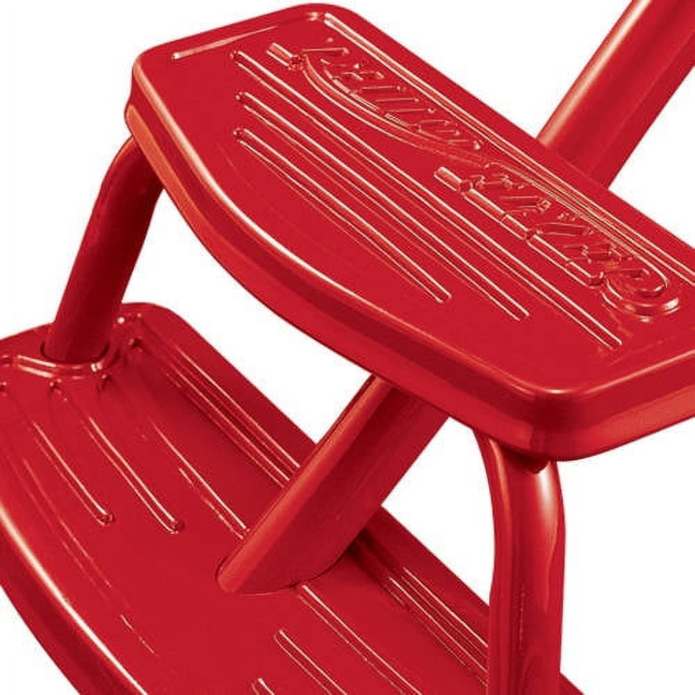Radio Flyer, Classic Red Dual Deck Tricycle, 12 Front Wheel, Red, Kids Ages 2.5 - 5 Years