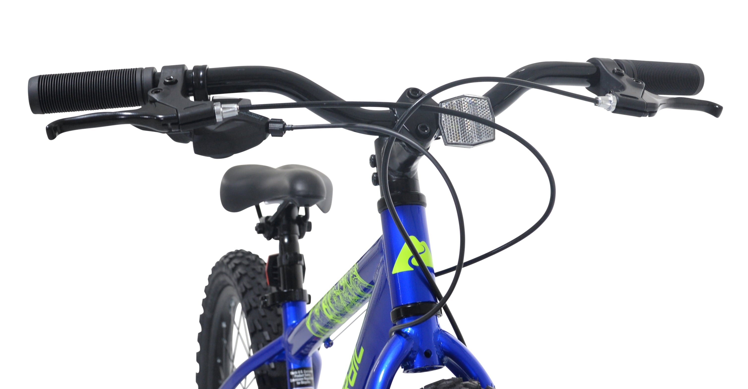 20 Ozark Trail Mountain Bicycle, 7 Speed, Fits Riders 3'11-4'4, Child, Unisex, Blue