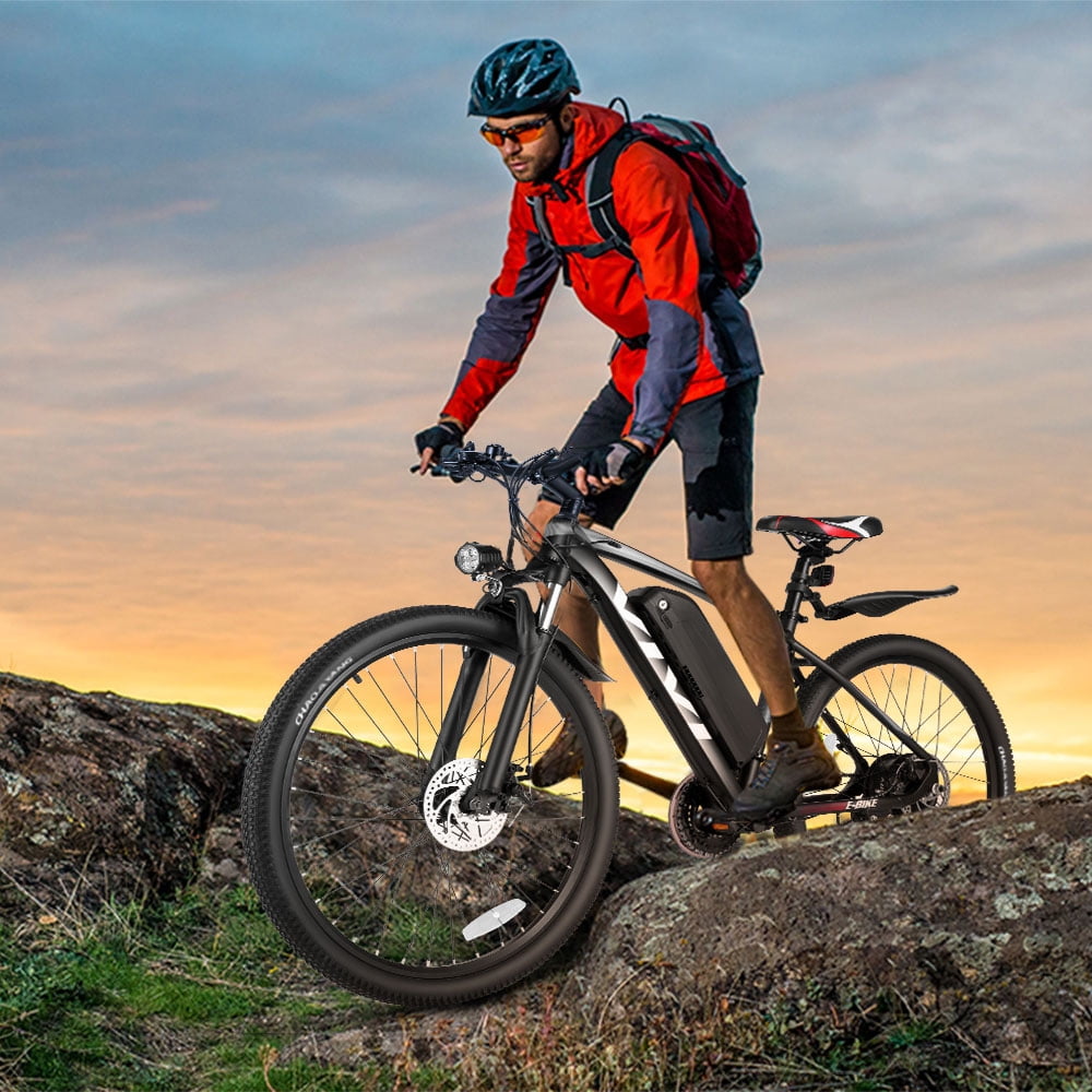 Vivi Electric Bike for Adults 27.5 Electric Mountain Bike 48V 500W High-Step Electric Bike 21 Speed Adult Commuter Bike 19.8MPH with Cruise Control, UL2849 Certified