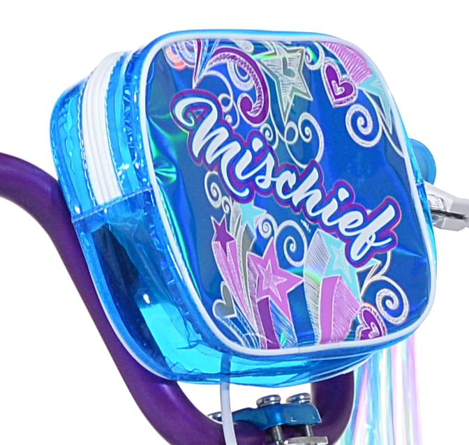 18 Kent Mischief Bike, Fits Rider 3'2-4'2, Pink/Blue, Child, Unisex