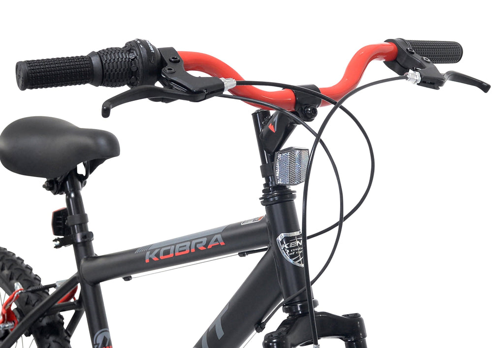 20 Kent Kobra Bicycle, 20 Wheels, Child Ages 7-14, Black