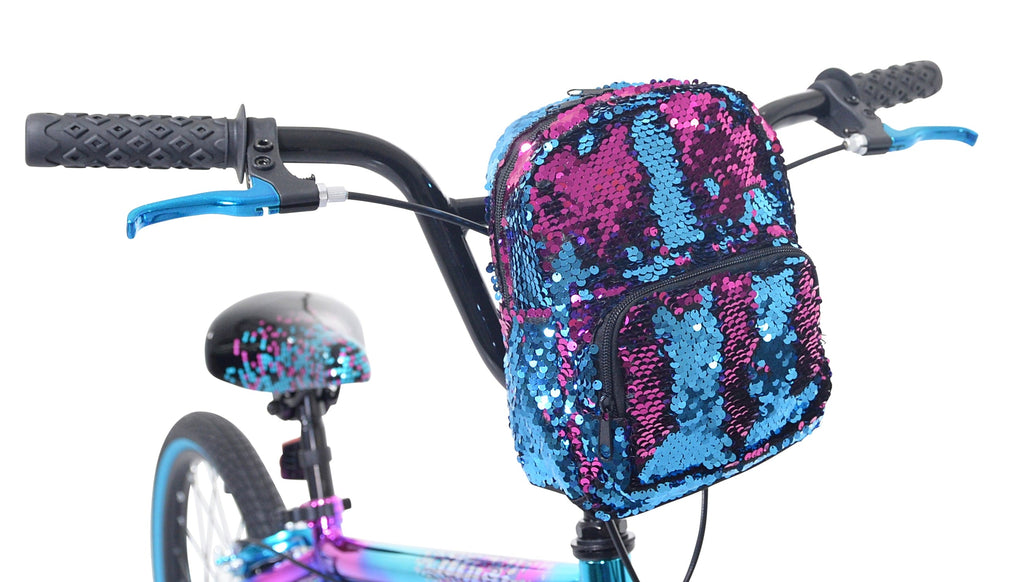 20 Kent Illusion BMX Bicycle, Fits Riders 4'2-5', Blue/Purple, Child, Unisex