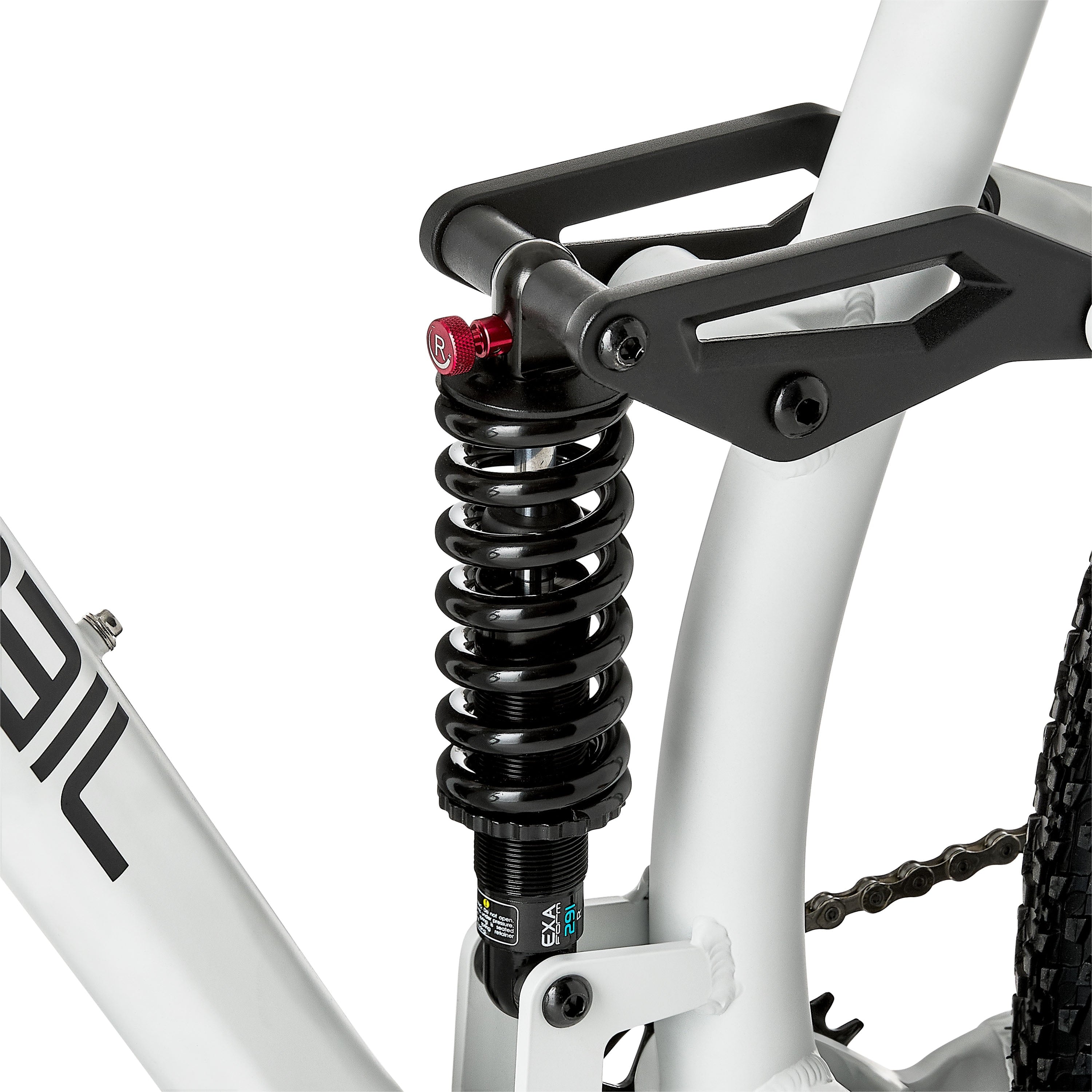 Ozark Trail 29 FS.2 Slalom Full Suspension Mountain Bike, 29 Wheels, Medium Frame, Fits Riders 5'6 - 5'9, Off-White, Adult