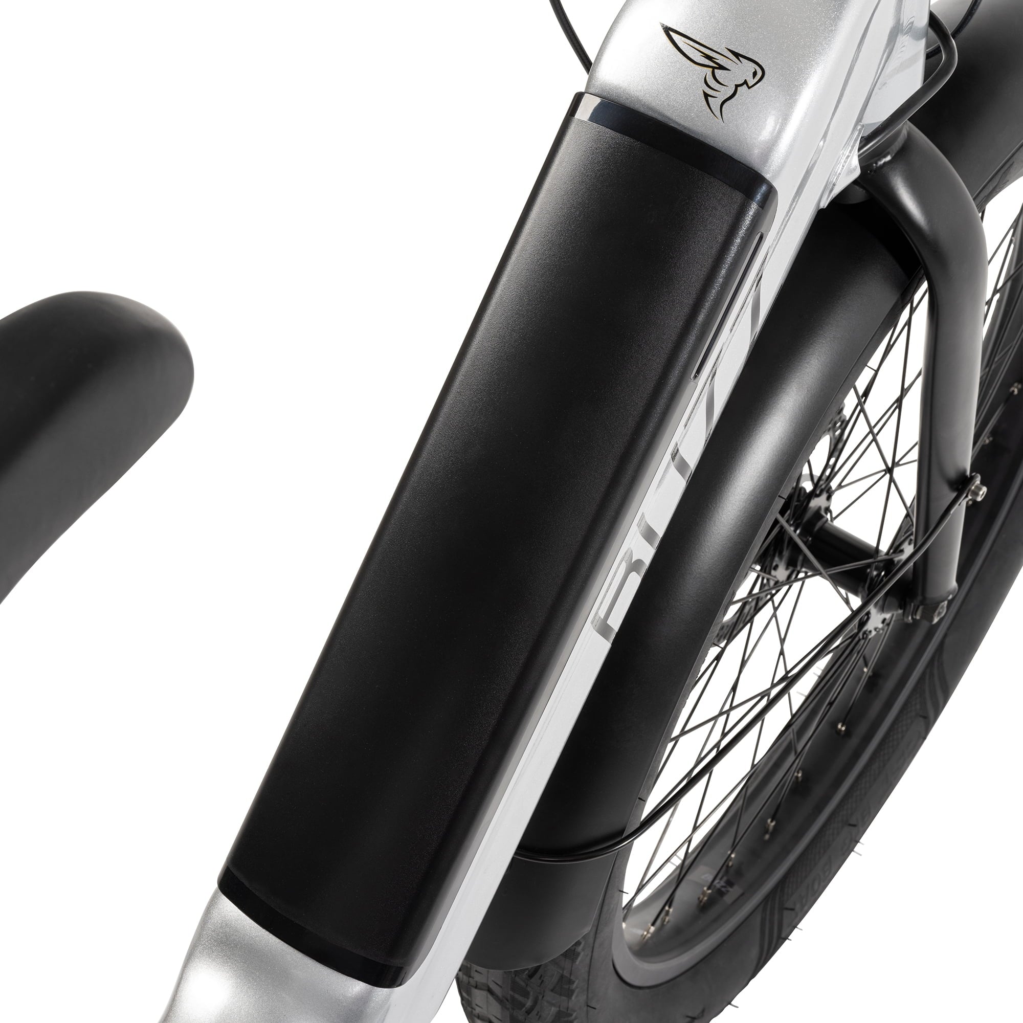 Buzz 24 Beekeeper 48V Electric Cargo Bike, Fits Riders 60+, Silver, Adult, Unisex