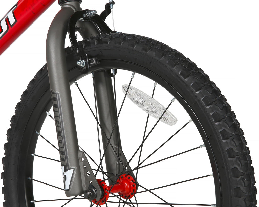 Dynacraft Wipeout Boys 20 BMX Bike, Red, For Kids Age 7-14 Years