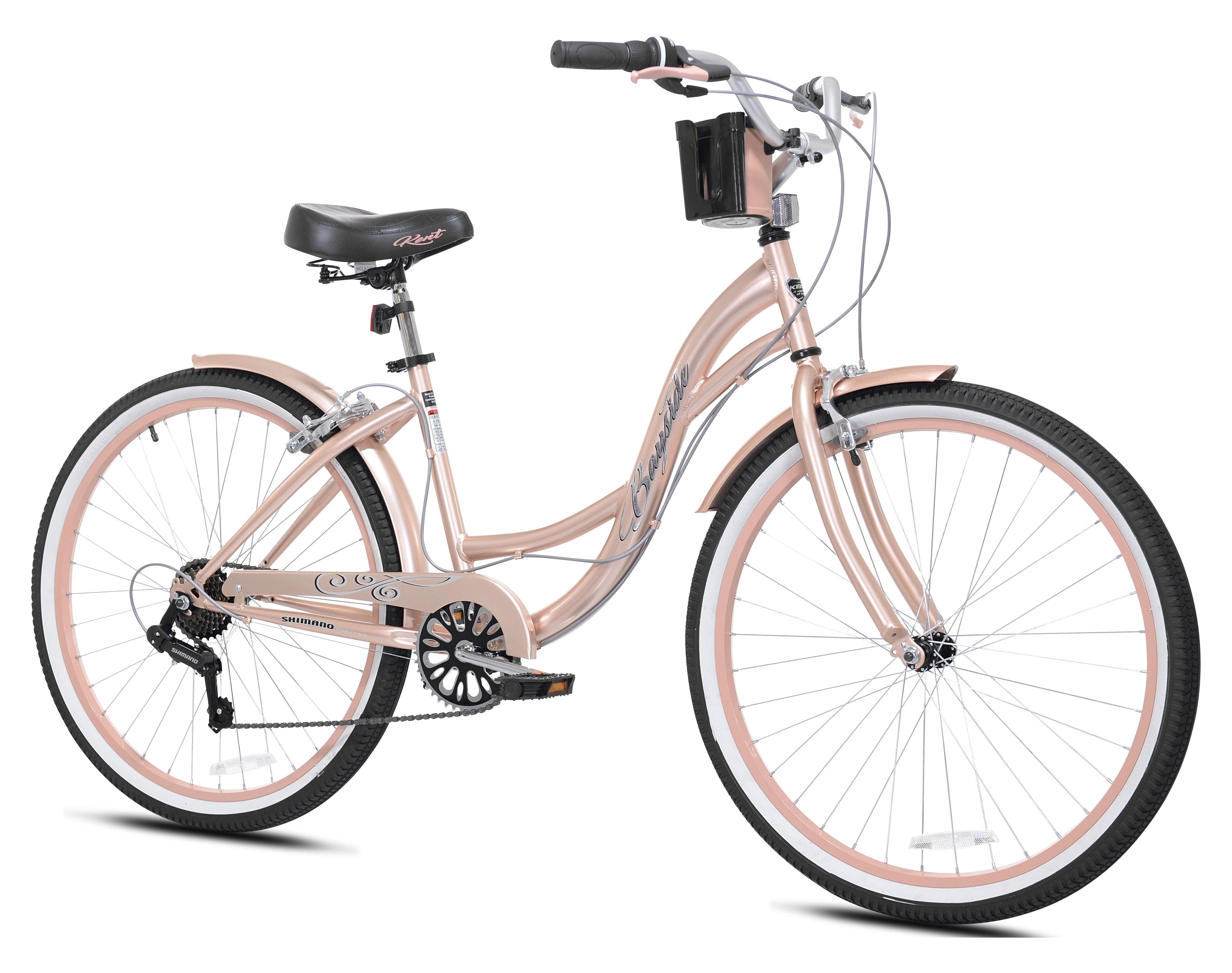 26 Kent Bayside Cruiser Bicycle, Fits Rider: 5'2-5'10, Rose Gold, Adult, Unisex