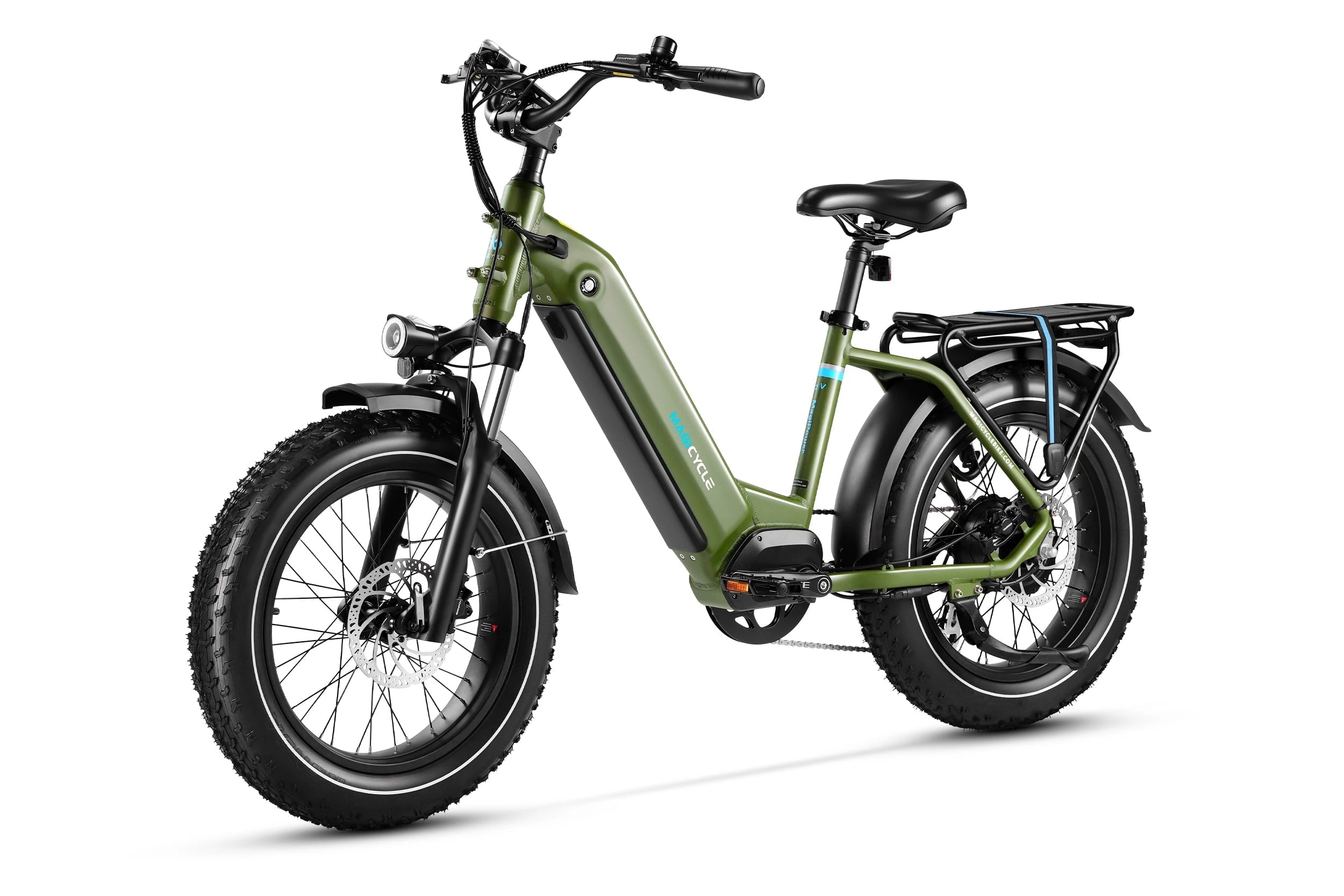 Magicycle Electric Bike for Adults, 750W Ebike with 52V 20Ah Removable Battery, 100 Miles, 28mph Max Speed, 7 speed,20'' Fat Tires Commuter City Cruiser Electric Bicycles, UL2849