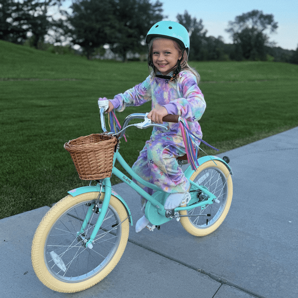 Glerc Little Molly 20 inch Kids Girls Bike for 7-13 Years Old Child,gifts,Blue