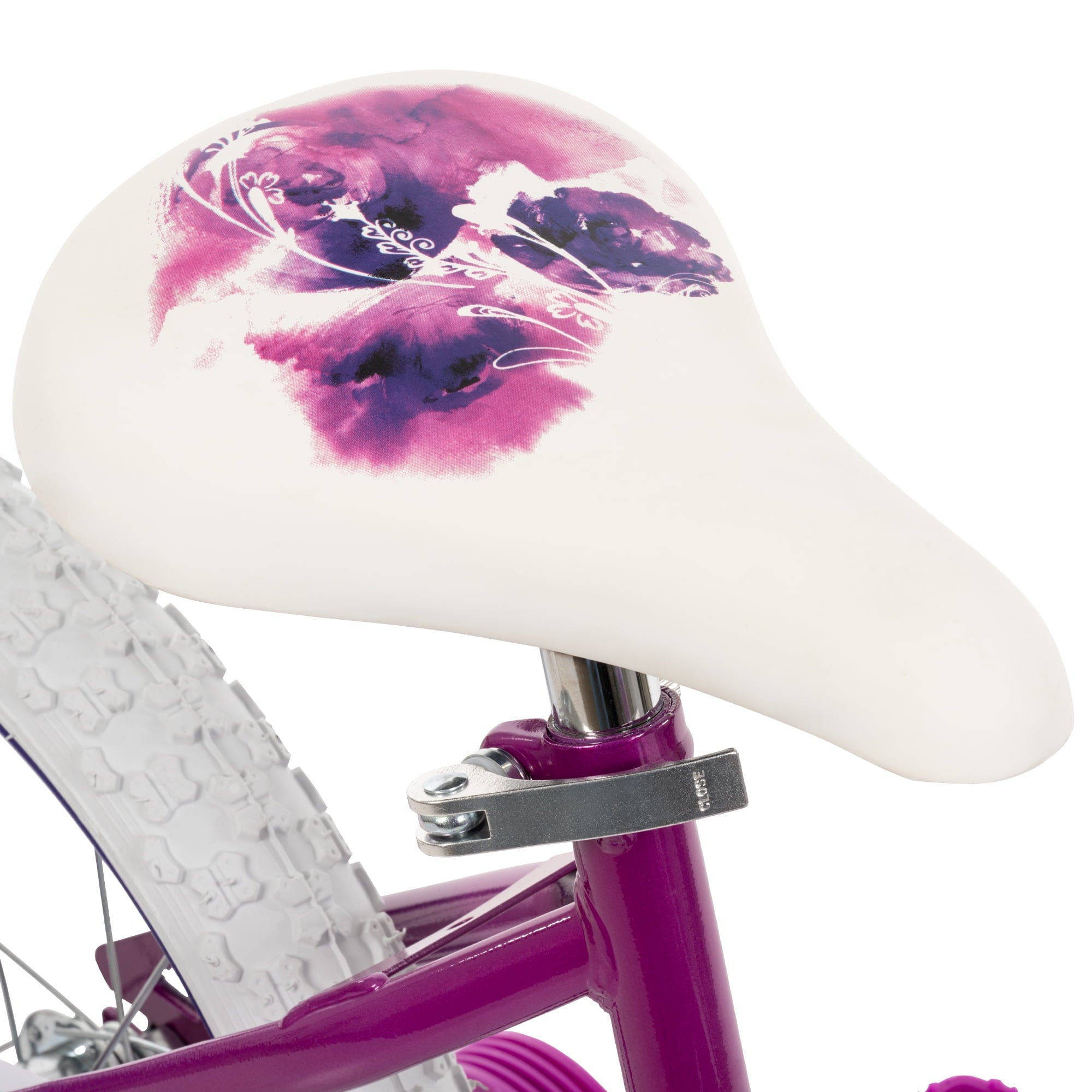 Huffy 16 Sea Star Kids' Bike, Fits Riders 42 - 48, Purple, Youth, Girls