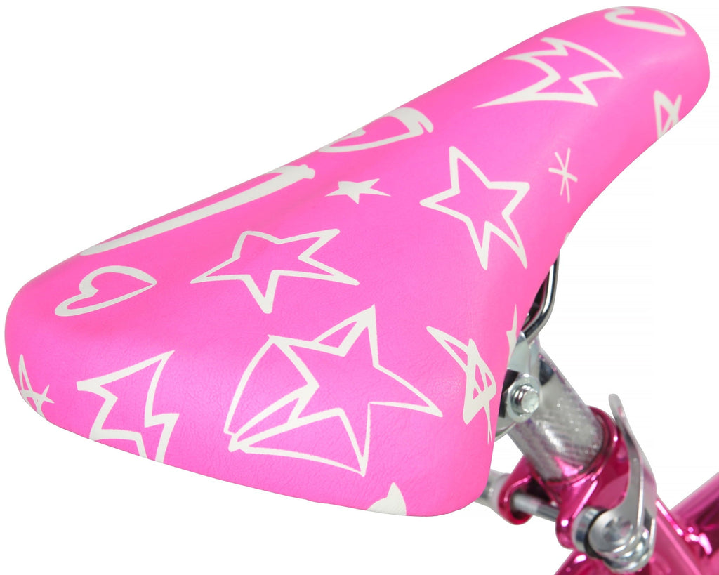 Dynacraft Barbie Girls 16 BMX Bike, For Ages 5-7 Years, Pink